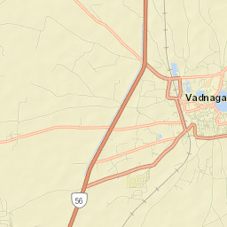 Vadnagar Street Map