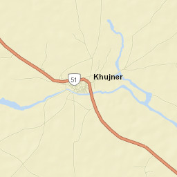 Khujner Street Map