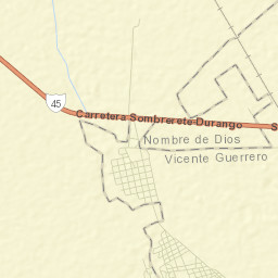 San Francisco Javier Street Map