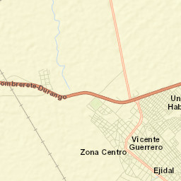 Vicente Guerrero Street Map