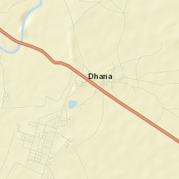 Dhana Street Map