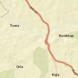 Kuju Street Map