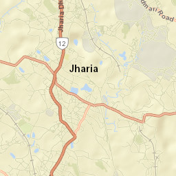 Jharia Street Map