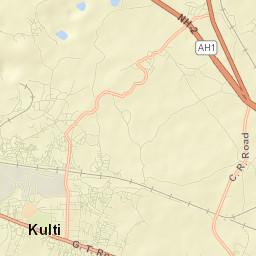 Kulti Street Map