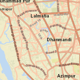 Azimpur Street Map