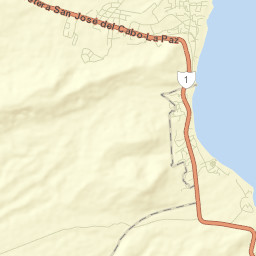 Los Barriles Street Map