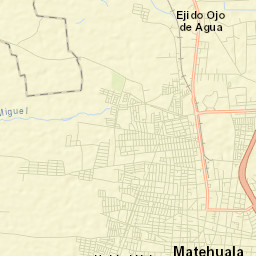 Matehuala Street Map