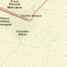 Doctor Arroyo Street Map