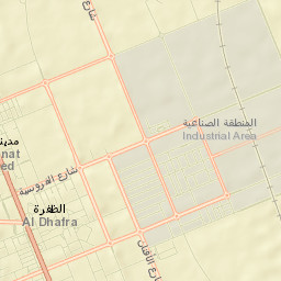 Al Dhafra Street Map