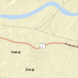 Barka Kana Street Map