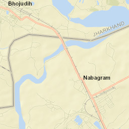 Bhojudih Street Map
