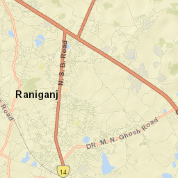 Raniganj Street Map