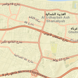 Bawshar Street Map