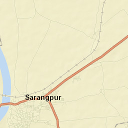 Sarangpur Street Map