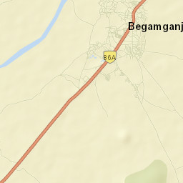 Begamganj Street Map