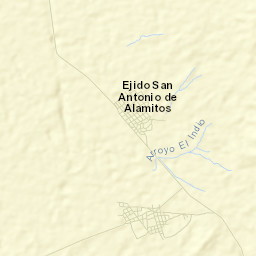 San Antonio de Alamitos Street Map
