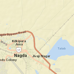 Nagda Street Map