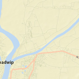 Nabadwip Street Map