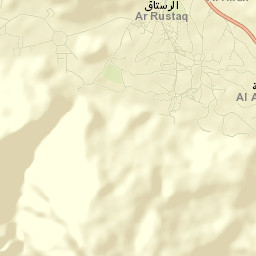 Rustaq Street Map