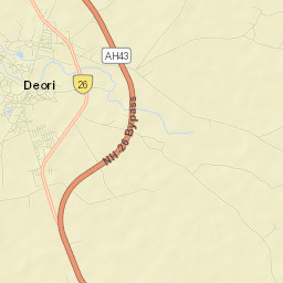 Deori Khas Street Map