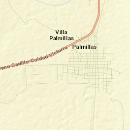 Palmillas Street Map