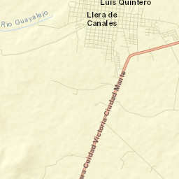 Llera de Canales Street Map