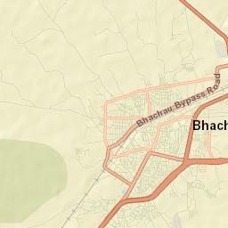 Bhachau Street Map