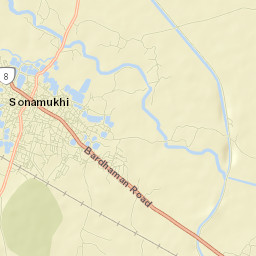 Sonamukhi Street Map