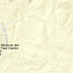 Jiménez del Teul Street Map