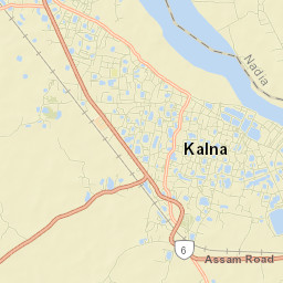 Kalna Street Map