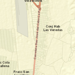 Las Veredas Street Map