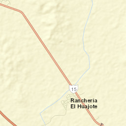 El Huajote Street Map