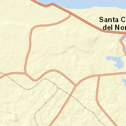 Santa Cruz del Norte Street Map