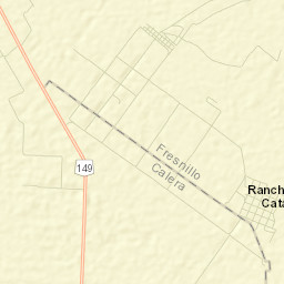 Las Catarinas Street Map