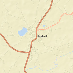 Jhalod Street Map