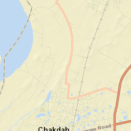 Chakdaha Street Map