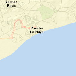 La Playa Street Map