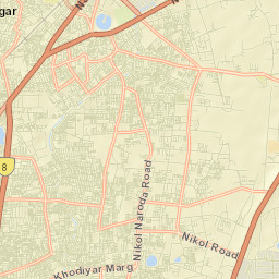 Naroda Street Map