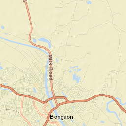 Bangaon Street Map
