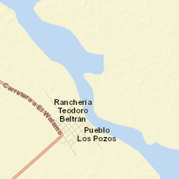 Los Pozos Street Map