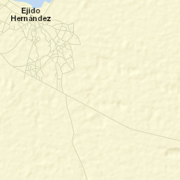 Hernández Street Map