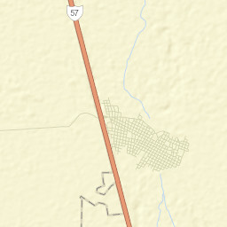 Norias del Refugio Street Map