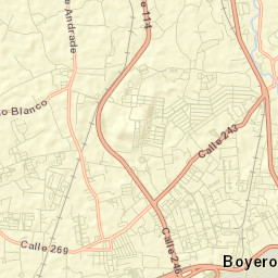 Boyeros Street Map