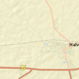 Halvad Street Map