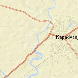 Kapadvanj Street Map