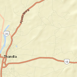 Thandla Street Map