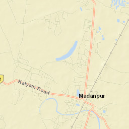 Madanpur Street Map