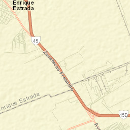 General Enrique Estrada Street Map