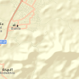 Bahlā’ Street Map