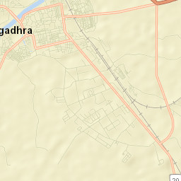Dhrangadhra Street Map